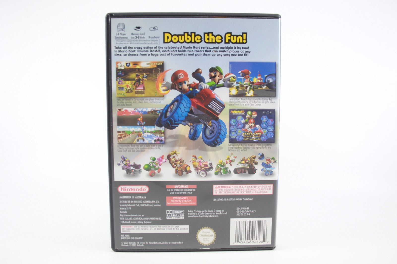 Mario Kart Double Dash - Nintendo GameCube [PAL] - WITH WARRANTY