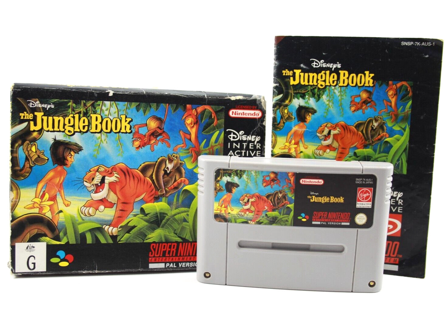 Disney's The Jungle Book - Super Nintendo (SNES) [PAL] - WITH WARRANTY