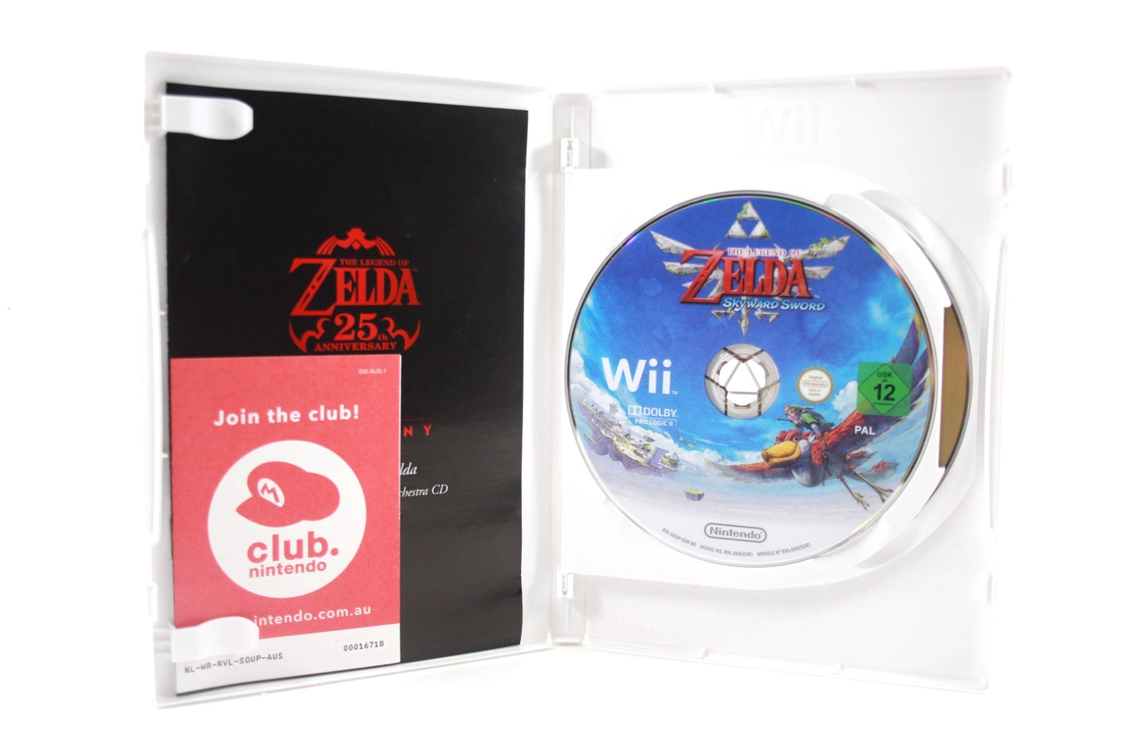 The Legend of Zelda Skyward Sword - Nintendo Wii [PAL] - WITH WARRANTY