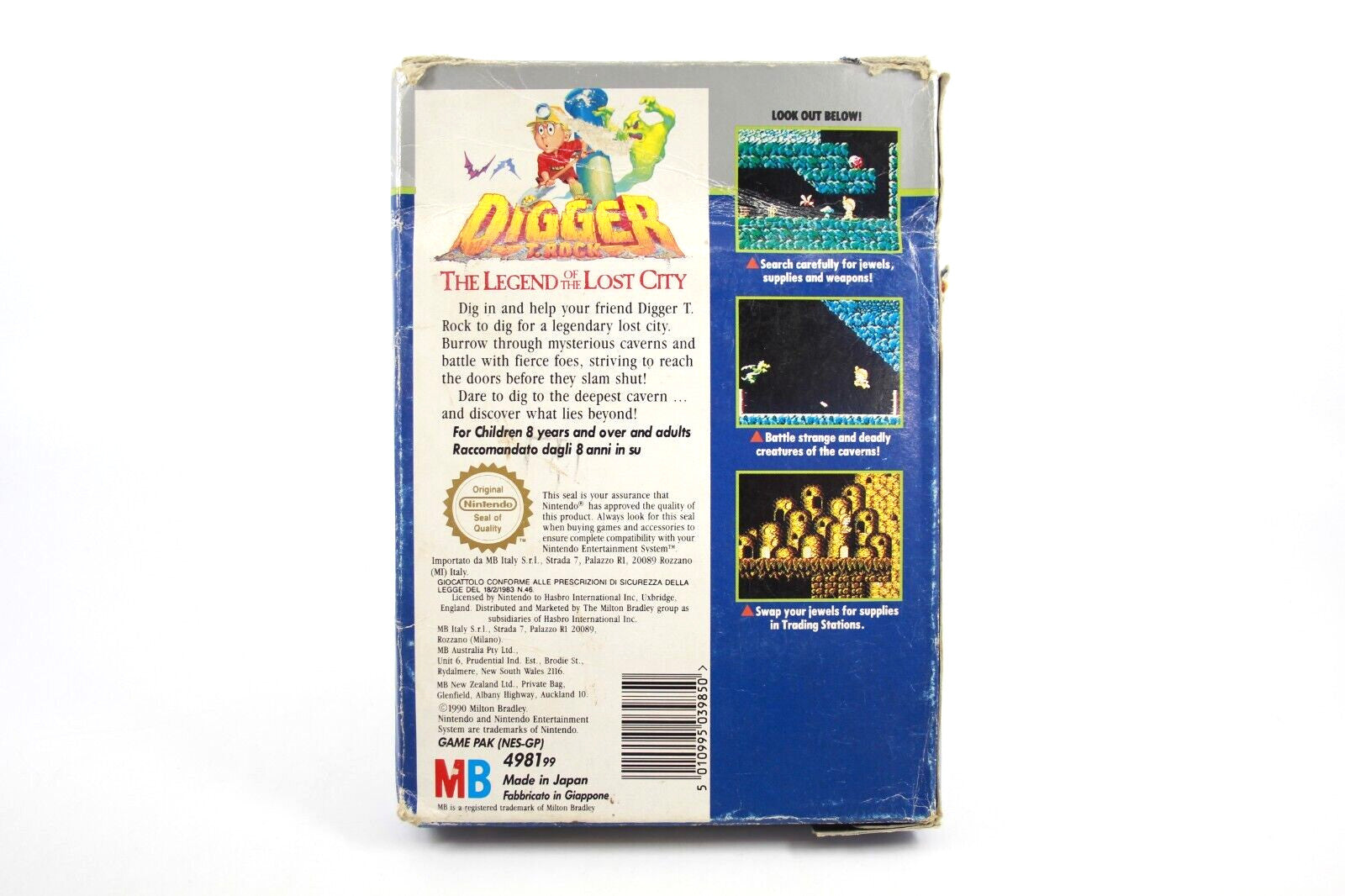 Digger T. Rock- Nintendo Entertainment System (NES) [PAL] - WITH WARRANTY