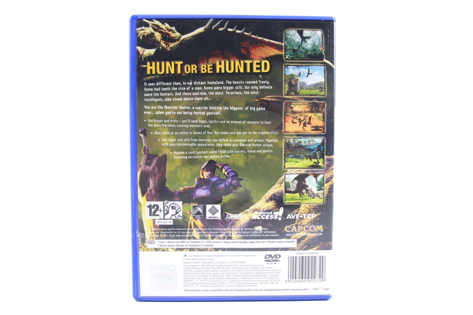 Monster Hunter - PlayStation 2 (PS2) [PAL] - WITH WARRANTY