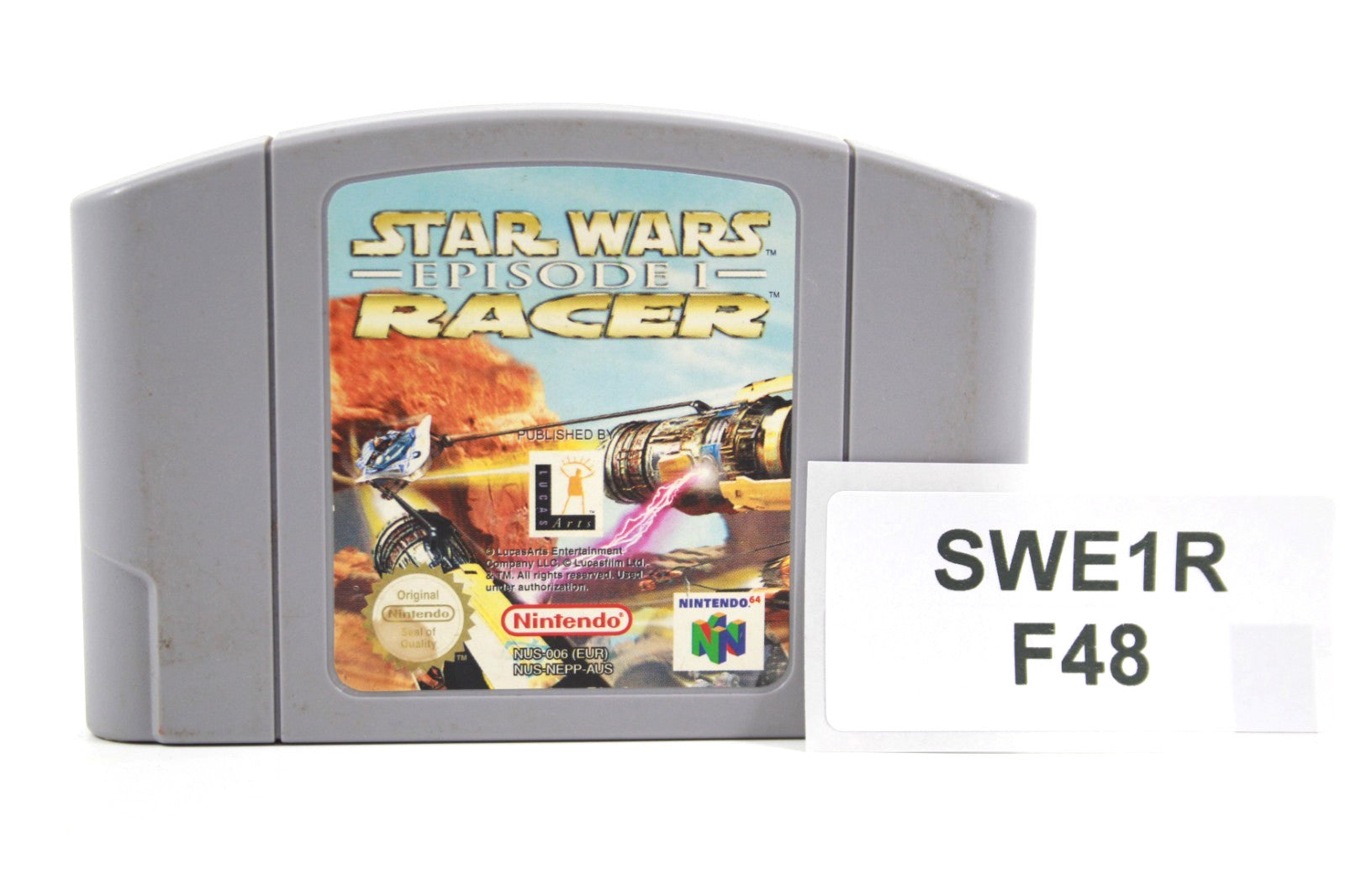 Star Wars Episode 1 Racer [CART ONLY] Nintendo 64 (N64) [PAL] - WITH WARRANTY