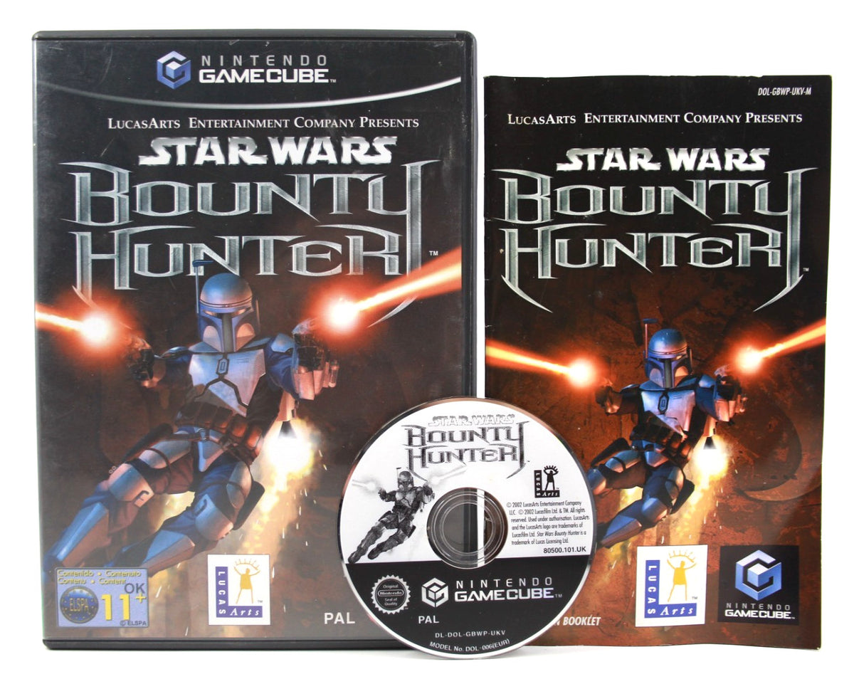 **MINT DISC** Star Wars: Bounty Hunter (GameCube) [PAL] - WITH WARRANTY