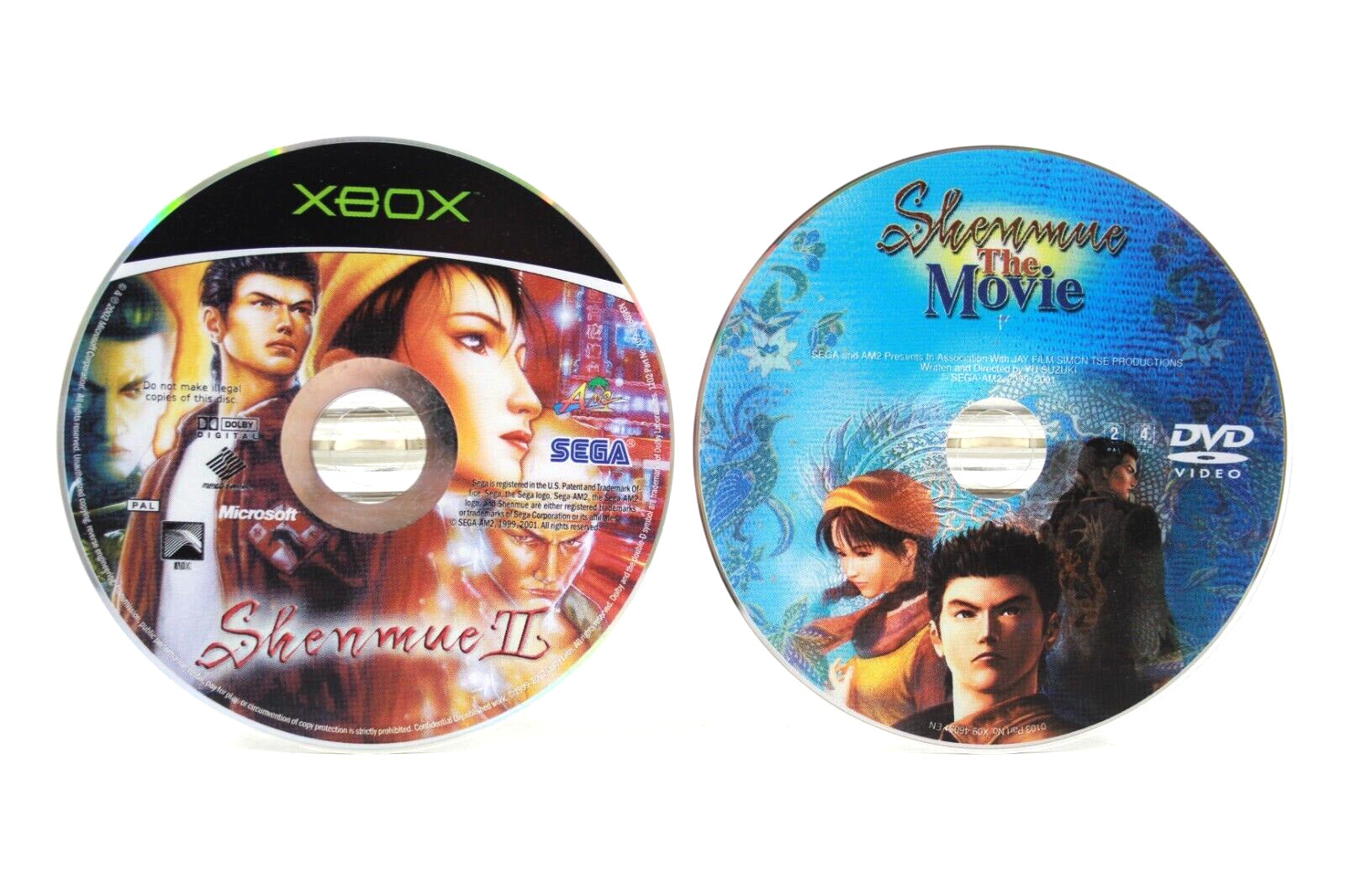 Shenmue II + Bonus DVD [DISC ONLY] - Original Xbox [PAL] - WITH WARRANTY
