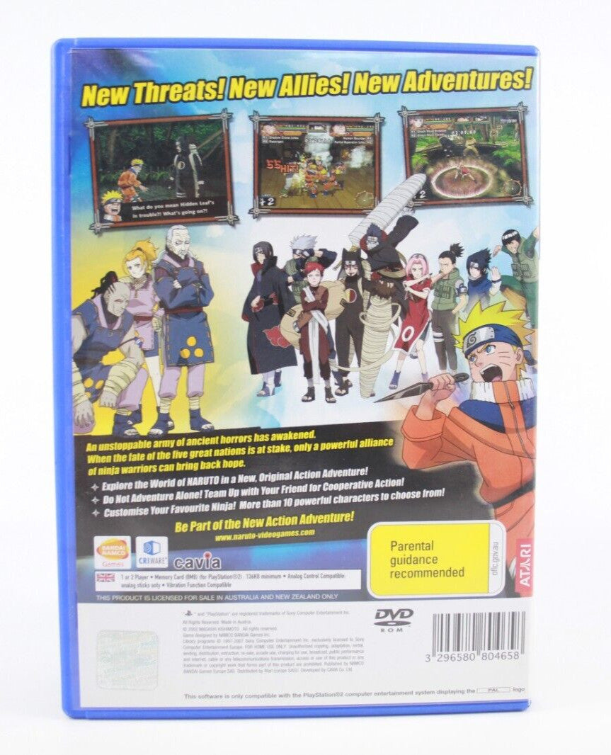 Naruto Uzumaki Chronicles - PlayStation 2 (PS2) [PAL] - WITH WARRANTY