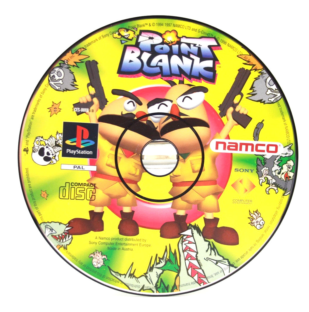 Point Blank [DISC ONLY] - PlayStation 1 (PS1) [PAL] - WITH WARRANTY