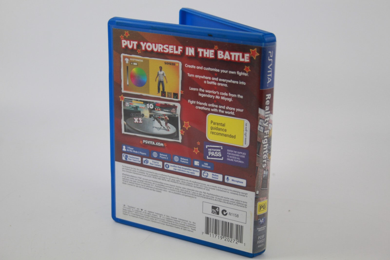 Reality Fighters - PlayStation PS Vita [PAL] - WITH WARRANTY