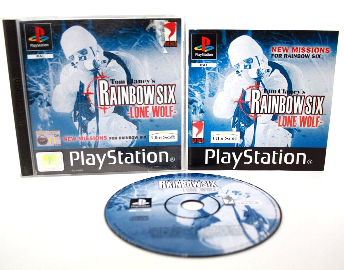 Tom Clancy's Rainbow Six: Lone Wolf - PlayStation 1 (PS1) [PAL] - WITH WARRANTY