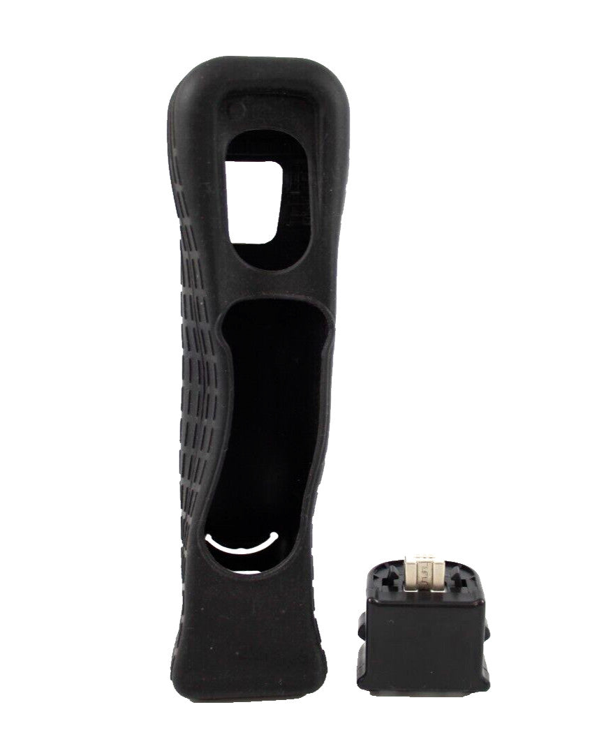 3rd Party Nintendo Wii Motion Plus Adapter & Black Wii Remote Jacket Sleeve