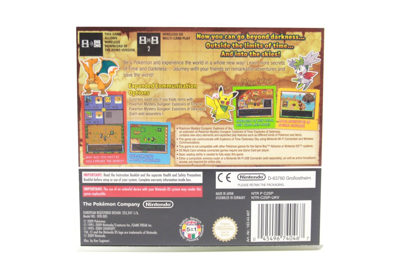Pokémon Mystery Dungeon: Explorers of Sky - Nintendo DS [PAL] - WITH WARRANTY