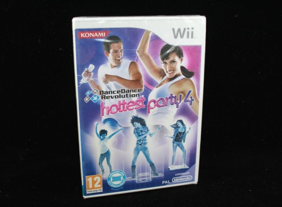 DanceDance Revolution Hottest Party 4 - Nintendo Wii [PAL] *Brand New/Sealed*