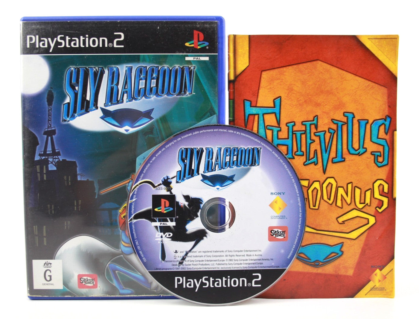 Sly Raccoon - PlayStation 2 (PS2) [PAL] - WITH WARRANTY