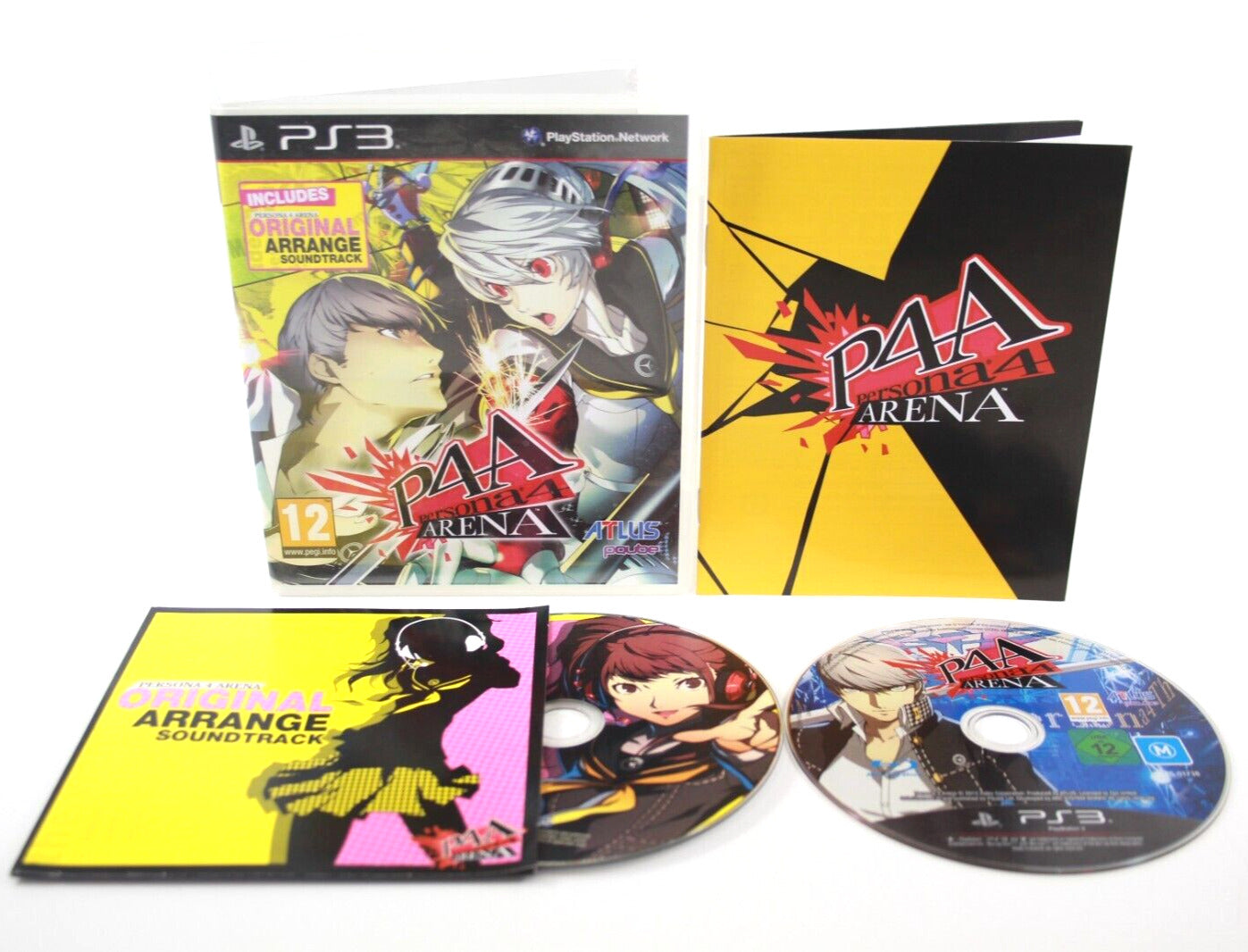 Persona 4 Arena + Soundtrack CD - PlayStation 3 (PS3) [PAL] - WITH WARRANTY