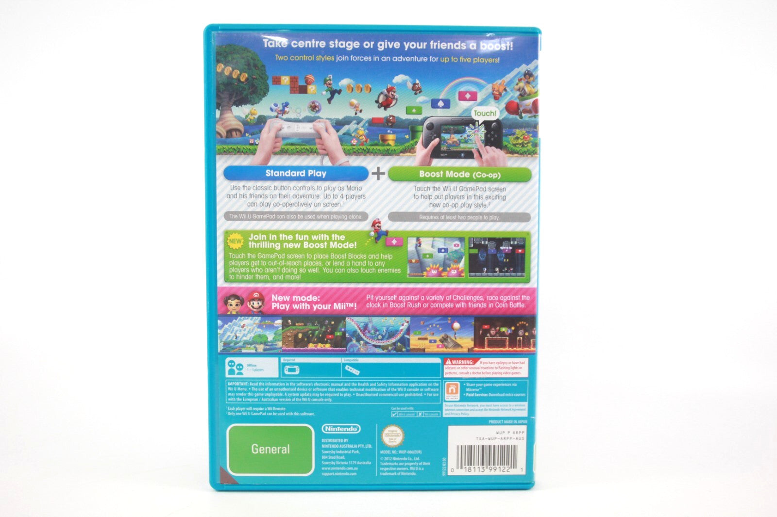 New Super Mario Bros. U - Nintendo Wii U [PAL] - WITH WARRANTY