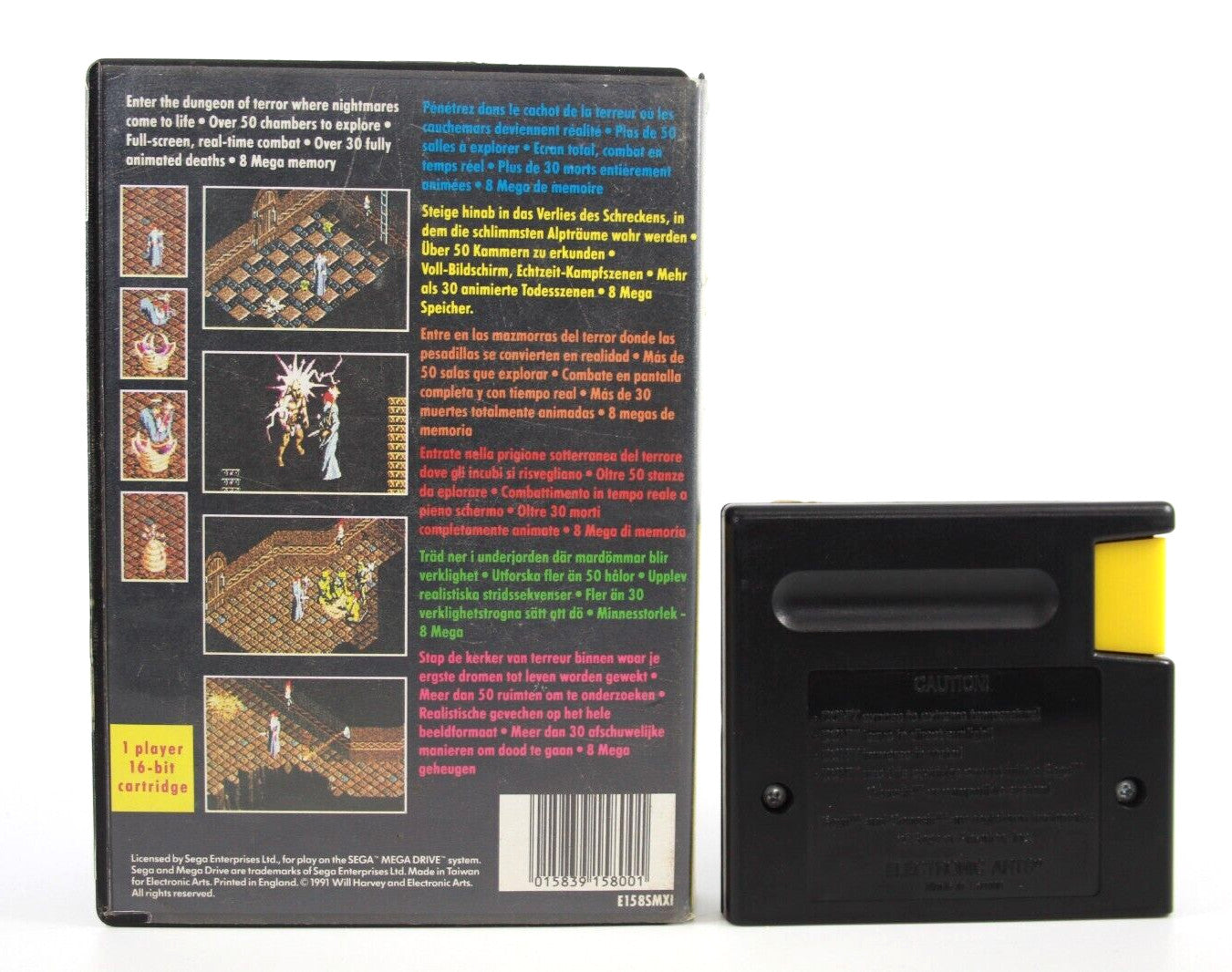 The Immortal - SEGA Genesis [NSTC-U] - WITH WARRANTY