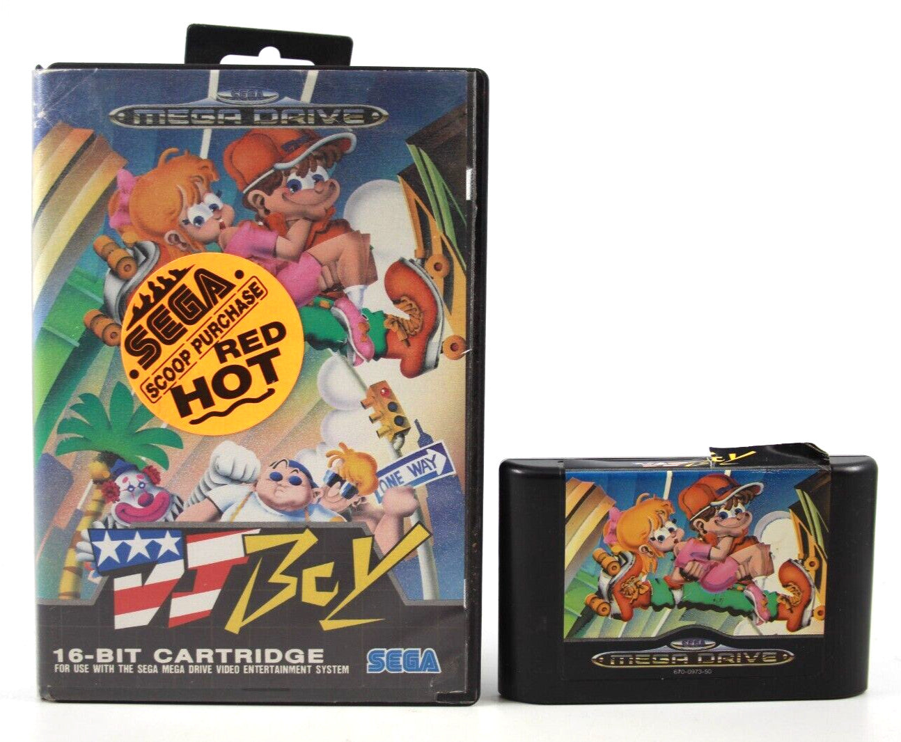 DJ Boy - SEGA Mega Drive [PAL] - WITH WARRANTY