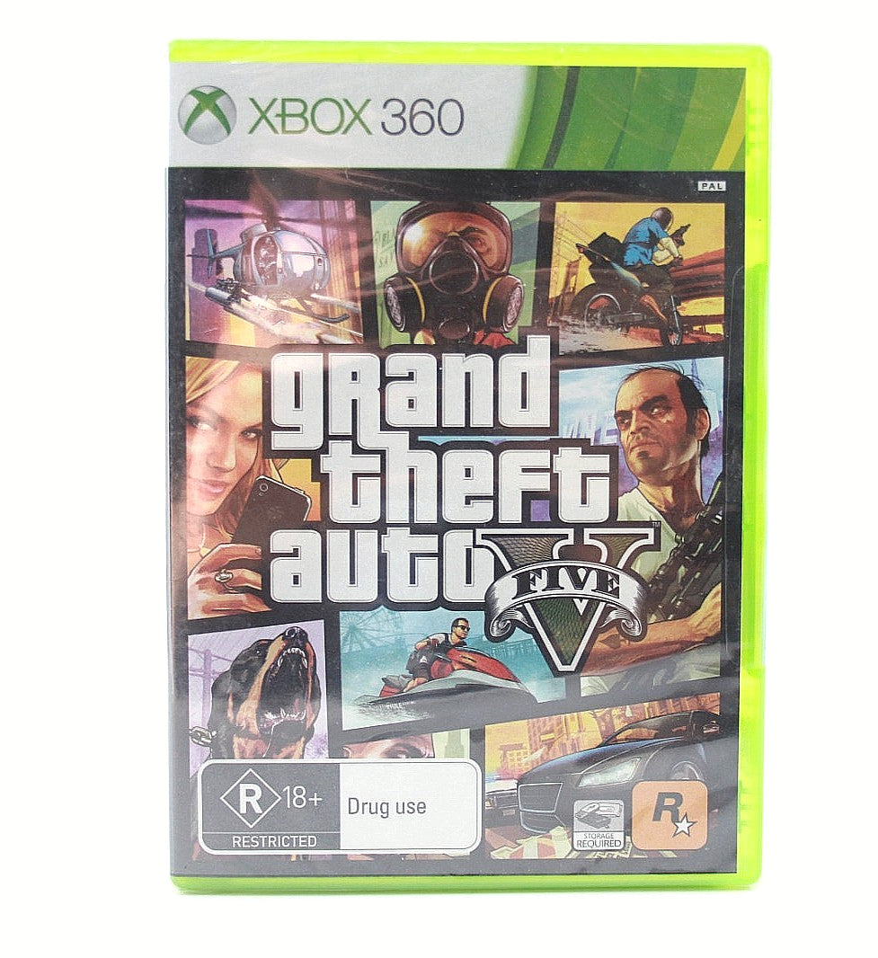 Grand Theft Auto V [BRAND NEW/FACTORY SEALED] - Xbox 360 [PAL]