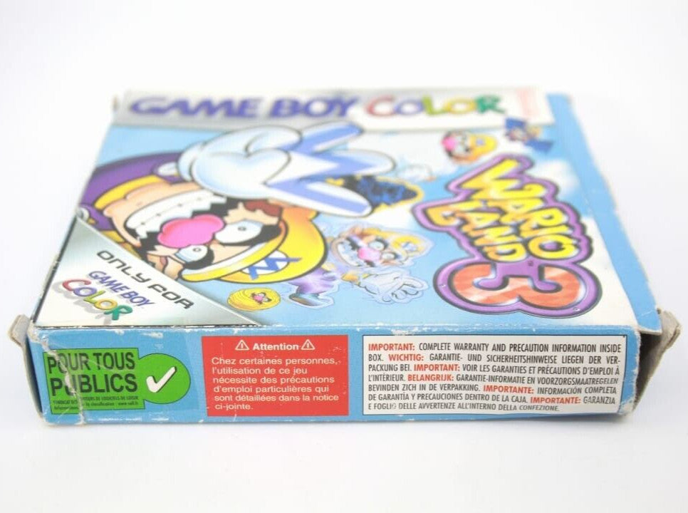 Wario Land 3 - Nintendo Game Boy Color (GBC) [PAL] WITH WARRANTY