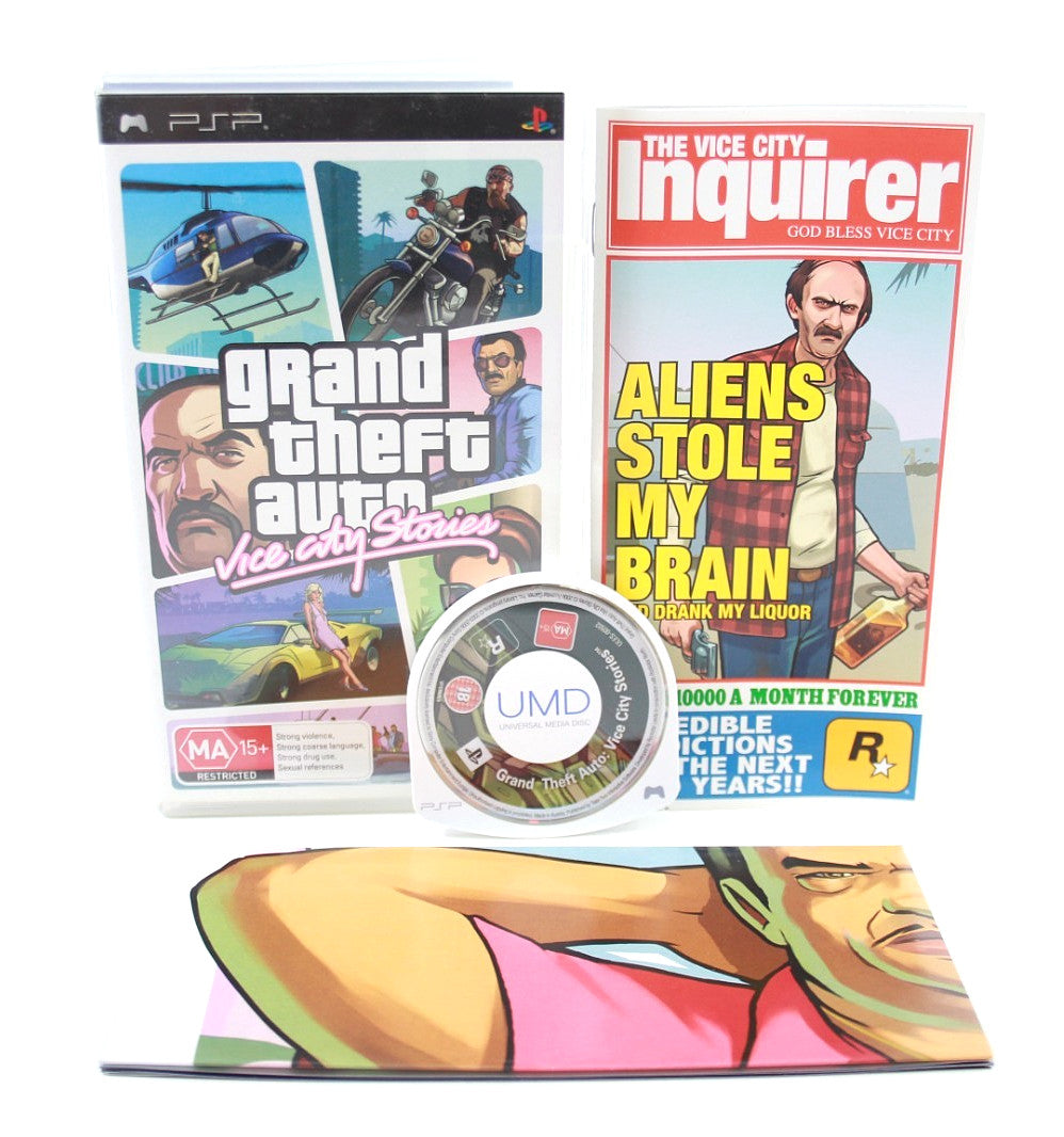 Grand Theft Auto: Vice City Stories - PlayStation Portable (PSP) [PAL] WARRANTY
