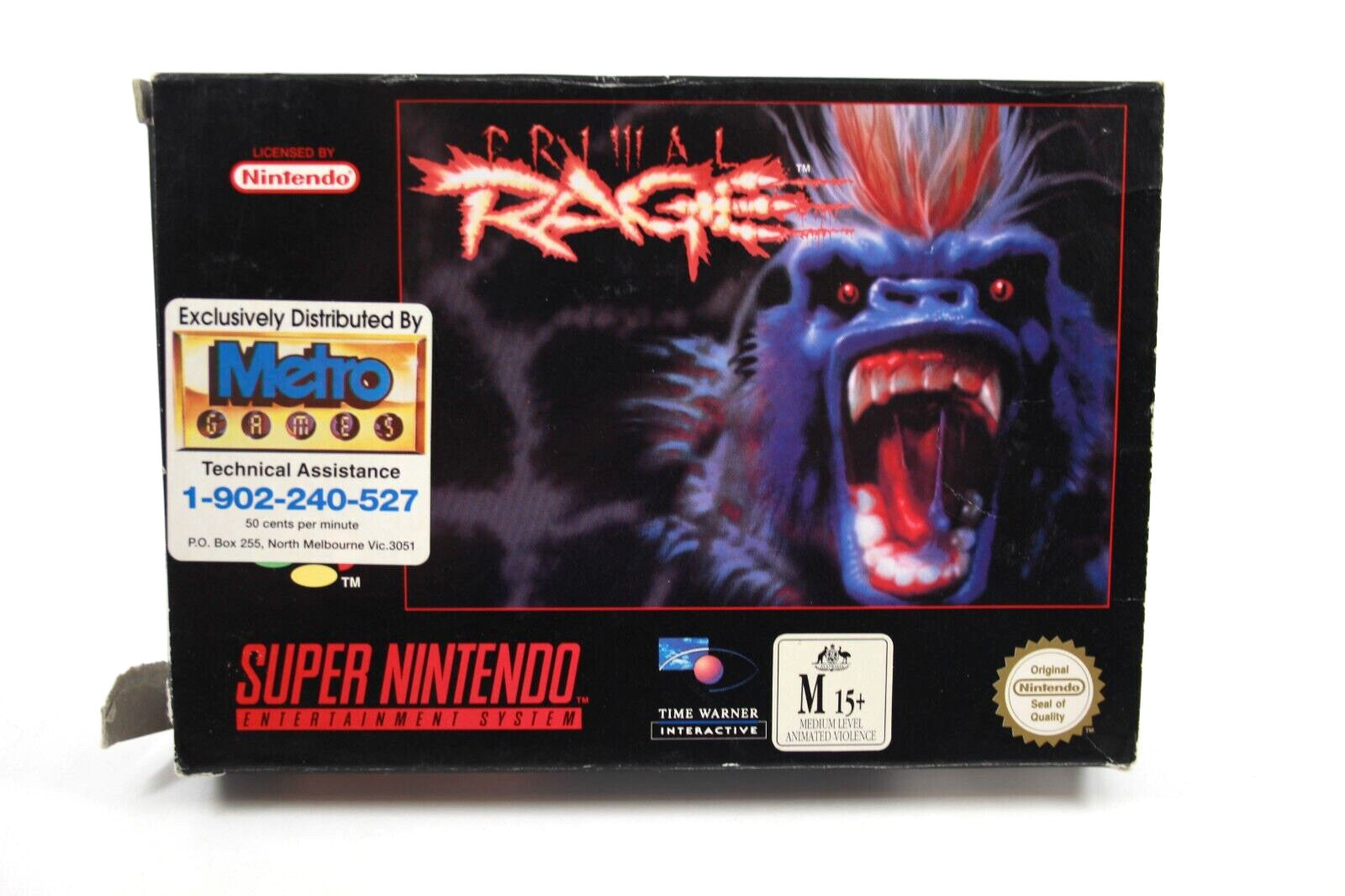 Primal Rage - Super Nintendo (SNES) [PAL] - WITH WARRANTY
