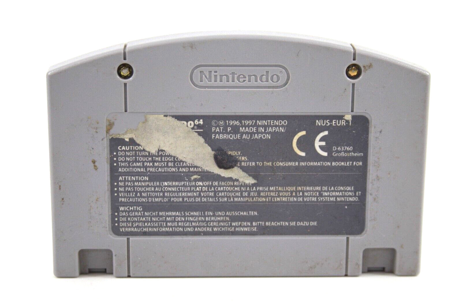 World Cup 98 [CART ONLY] - Nintendo 64 (N64) [PAL] WITH WARRANTY