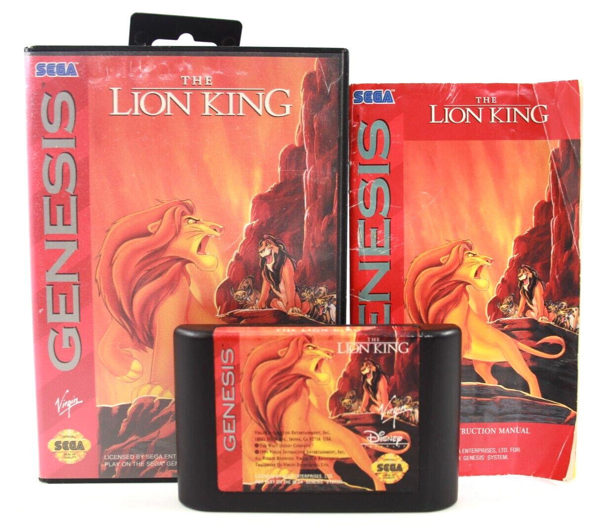 Disney's The Lion King - SEGA Genesis [NTSC-U] - WITH WARRANTY