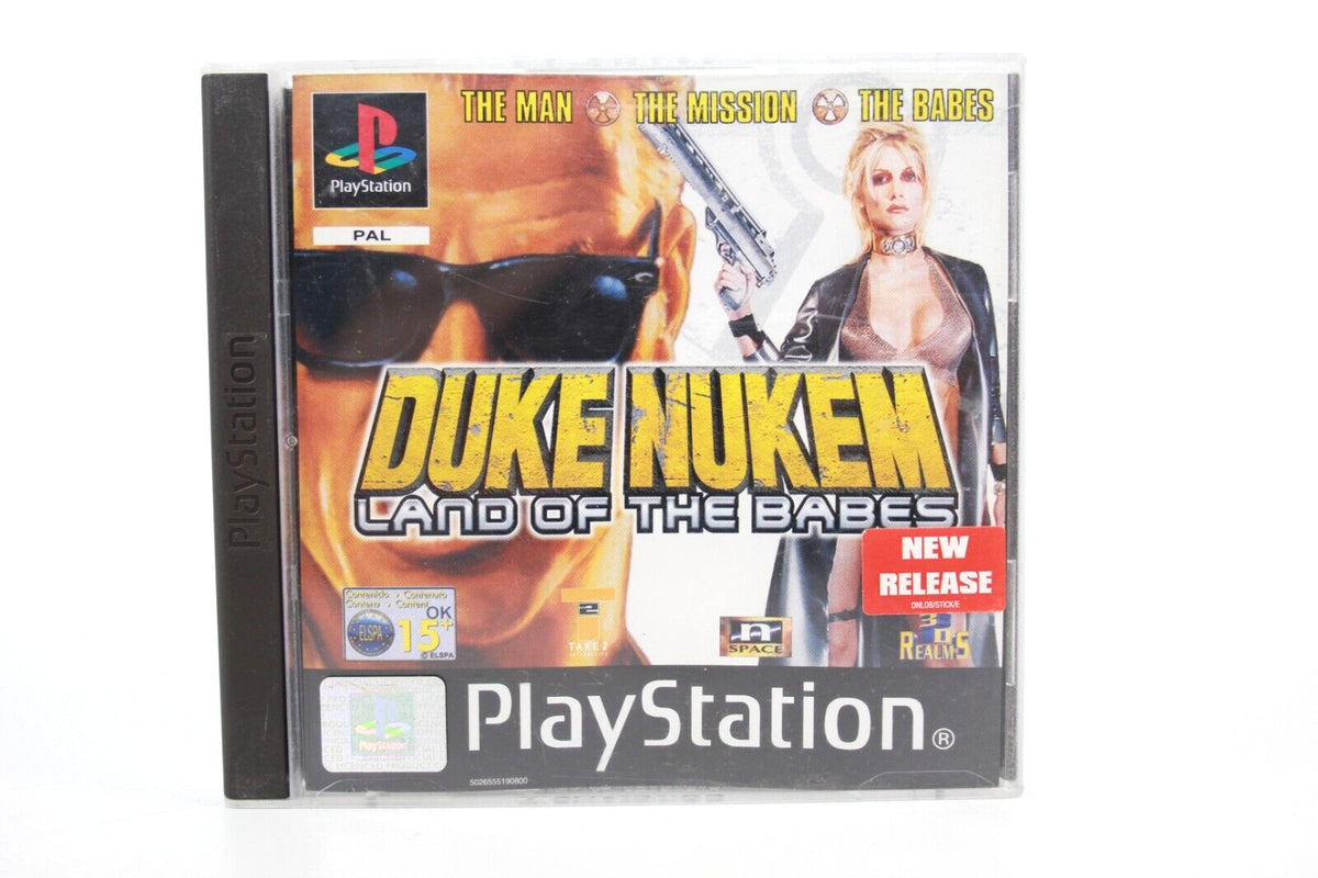Duke Nukem: Land of the Babes - PlayStation 1 (PS1) [PAL] - WITH WARRANTY
