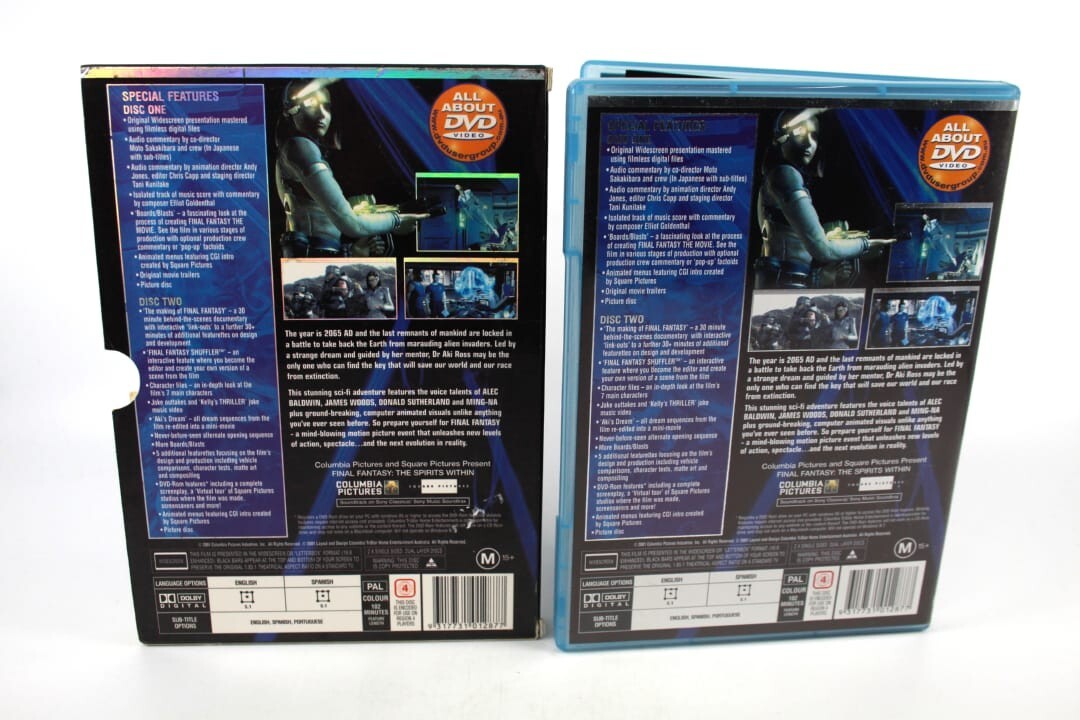 Final Fantasy: The Spirits Within Collectors Edition - DVD [PAL]