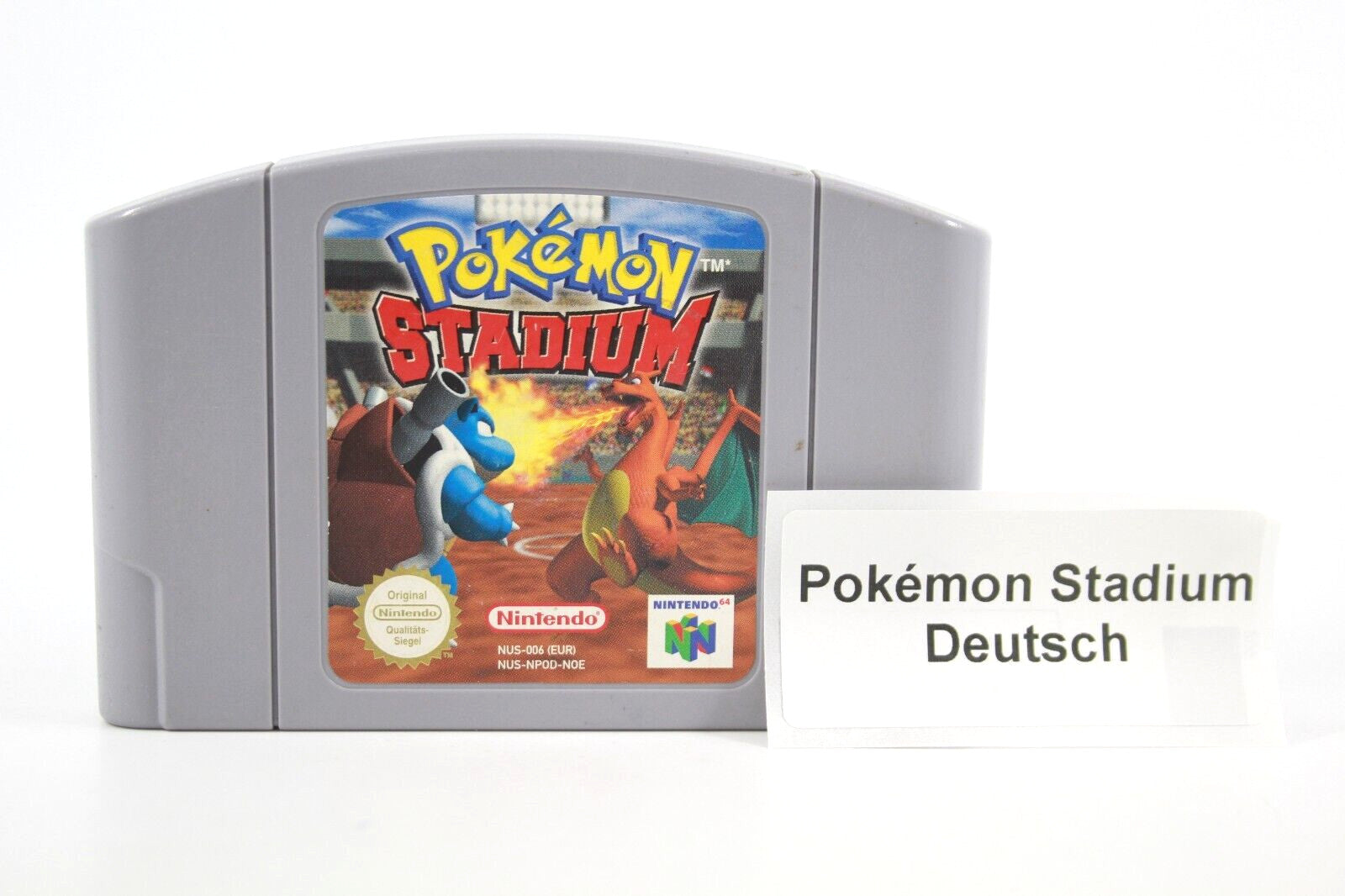 Pokémon Stadium [CART ONLY] - Nintendo 64 (N64) [German] WITH WARRANTY