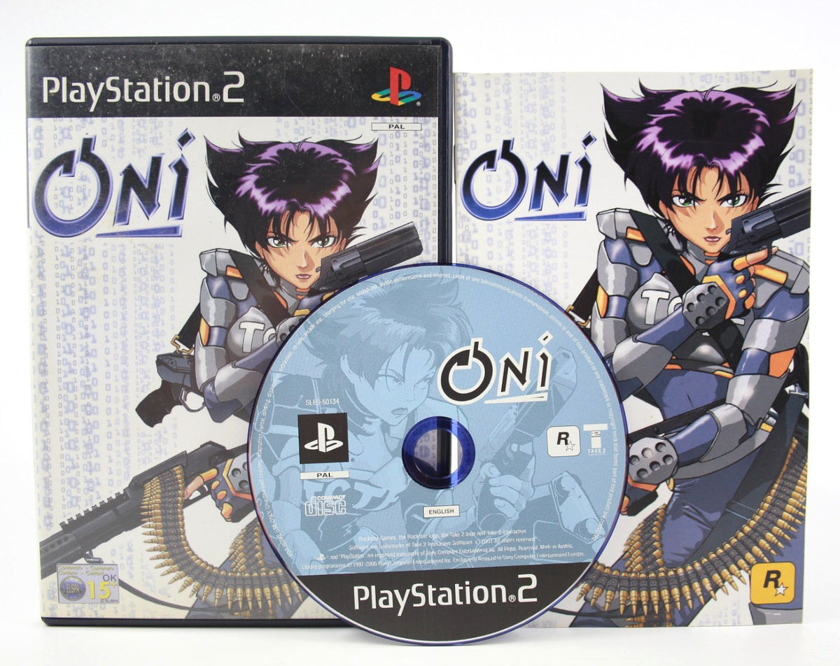 **MINT DISC** Oni (PS2) [PAL] - WITH WARRANTY [Black Label]