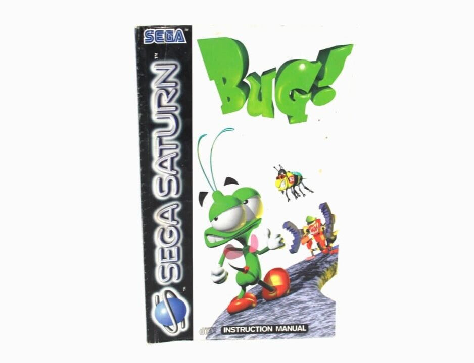 Bug! - SEGA Saturn **MANUAL ONLY** [PAL]