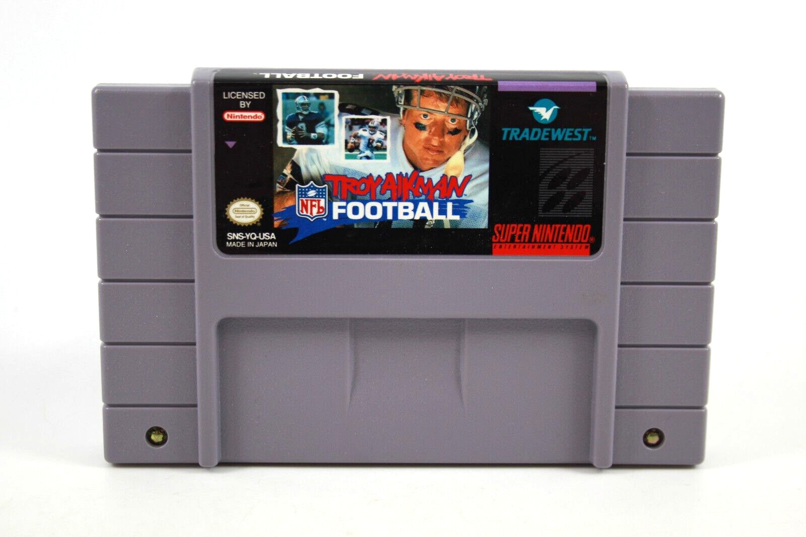 NFL Troy Aikman Football - Super Nintendo (SNES) [NTSC] - WITH WARRANTY