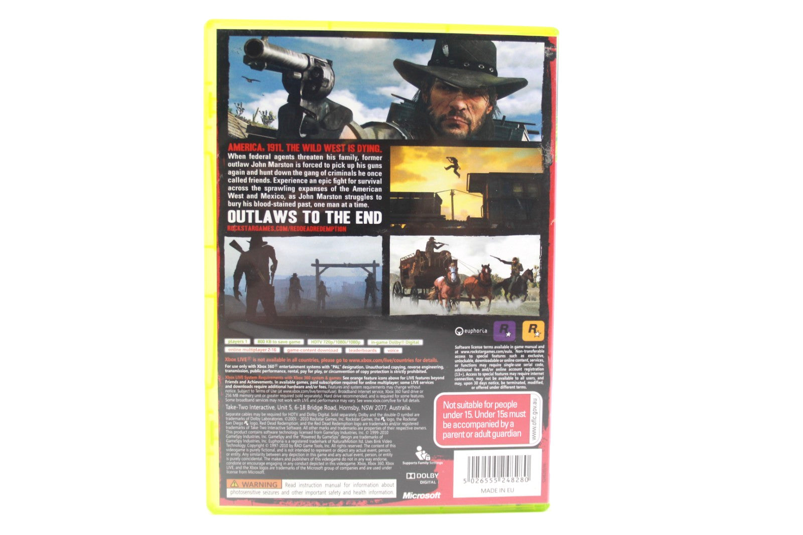 Red Dead Redemption - Xbox 360 [PAL] - WITH WARRANTY