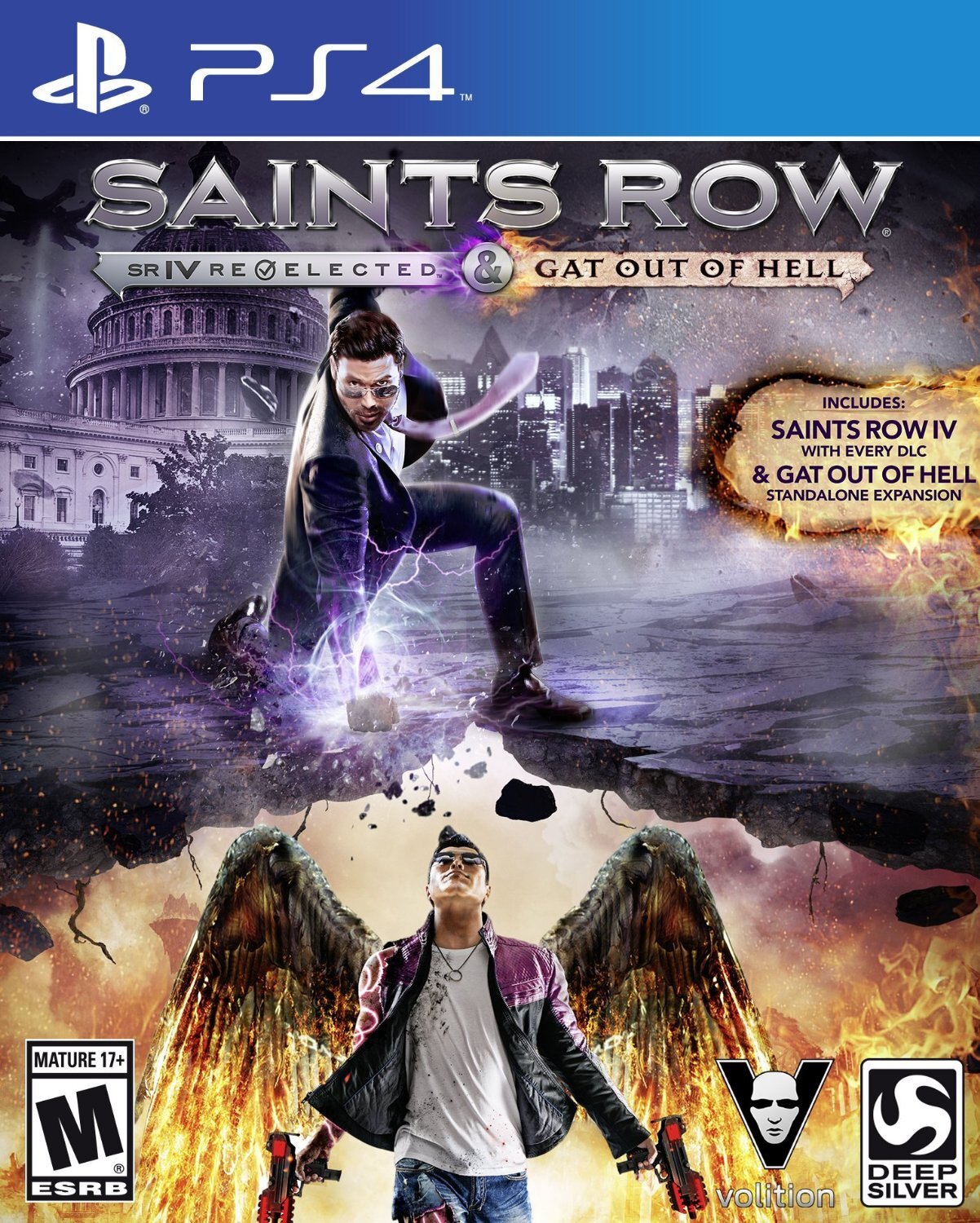 Saints Row IV: Re-Elected & Gat Out of Hell (PS4) [PAL] - ReElected