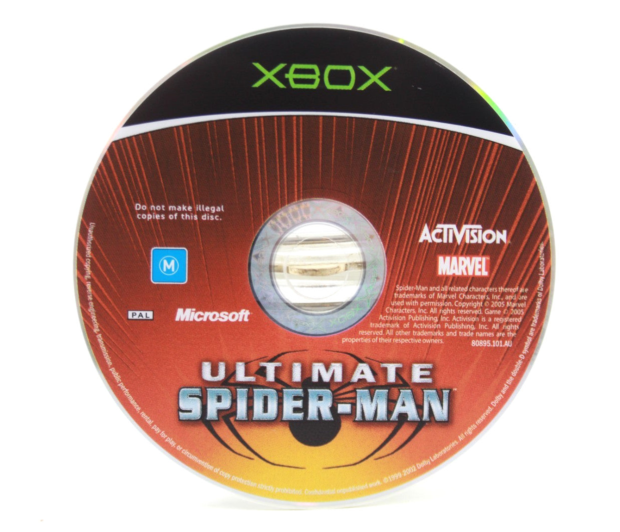 Ultimate Spider-Man [DISC ONLY] - Xbox [PAL] - WITH WARRANTY