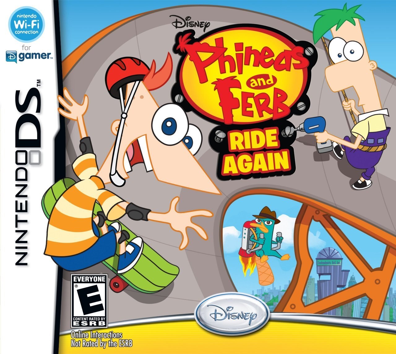 Phineas and Ferb: Ride Again (Nintendo DS) [PAL] - WITH WARRANTY