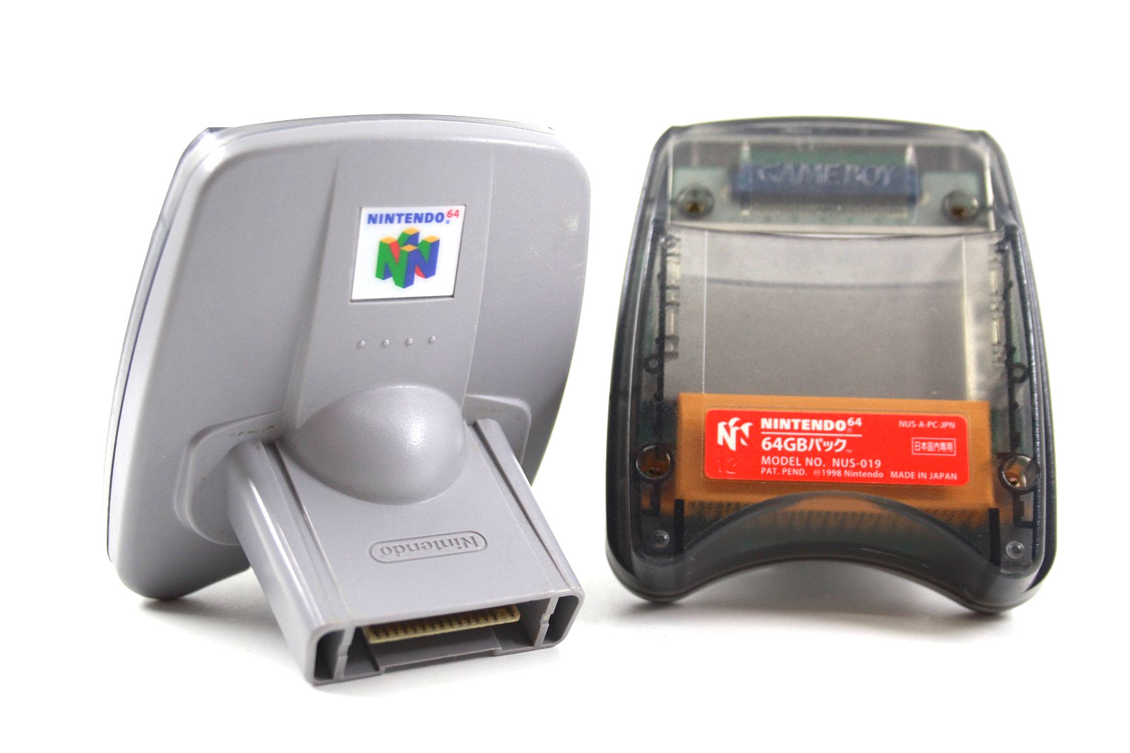 Genuine, Original Nintendo 64 (N64 ) Transfer Pak Pack NUS-019 - Pokemon Stadium