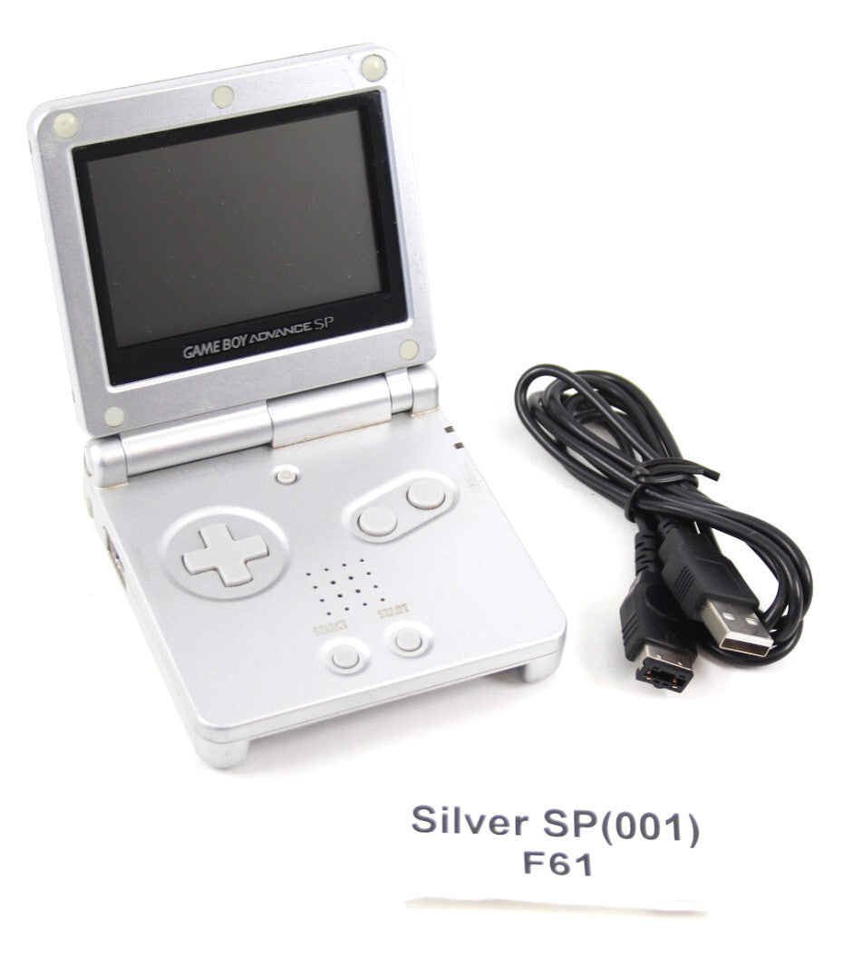 💥AGS-001💥 Official Nintendo Gameboy Advance SP Console [Silver] GBA