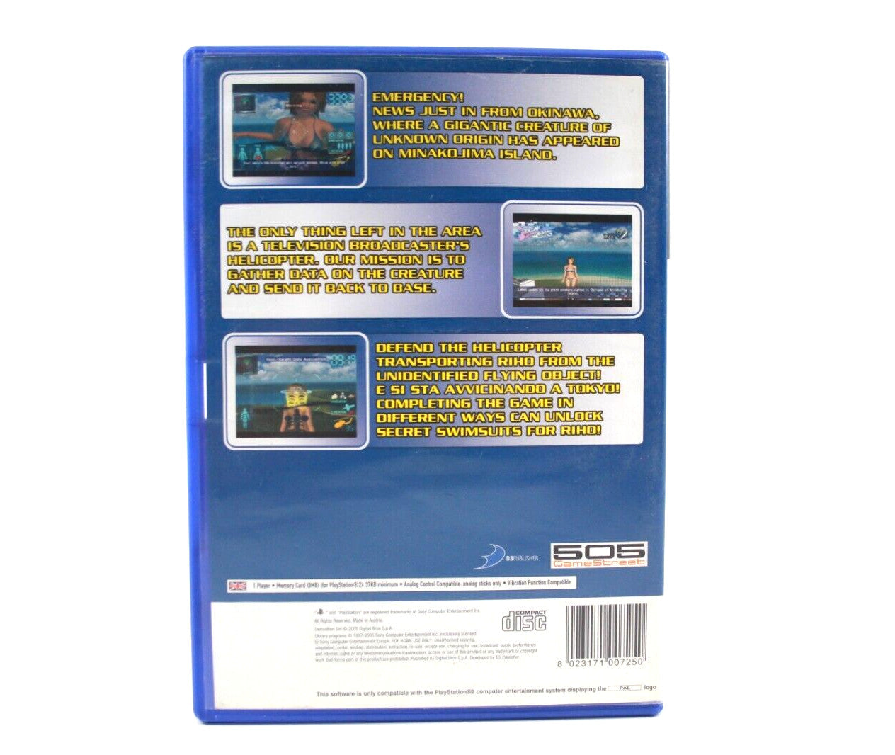Demolition Girl - PlayStation 2 (PS2) [PAL] - WITH WARRANTY
