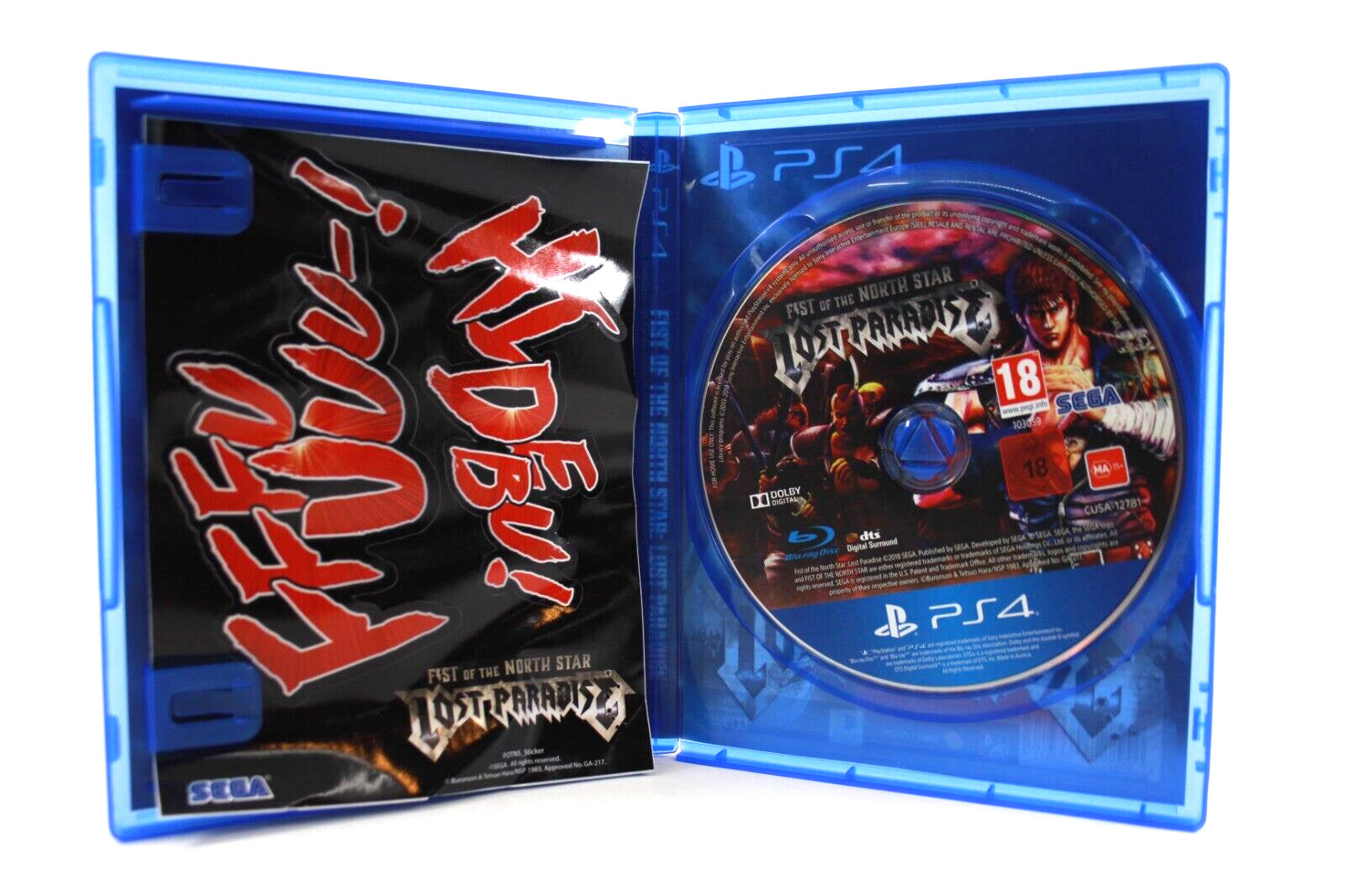 Fist of the North Star: Lost Paradise - PlayStation 4 (PS4) [PAL] WITH WARRANTY
