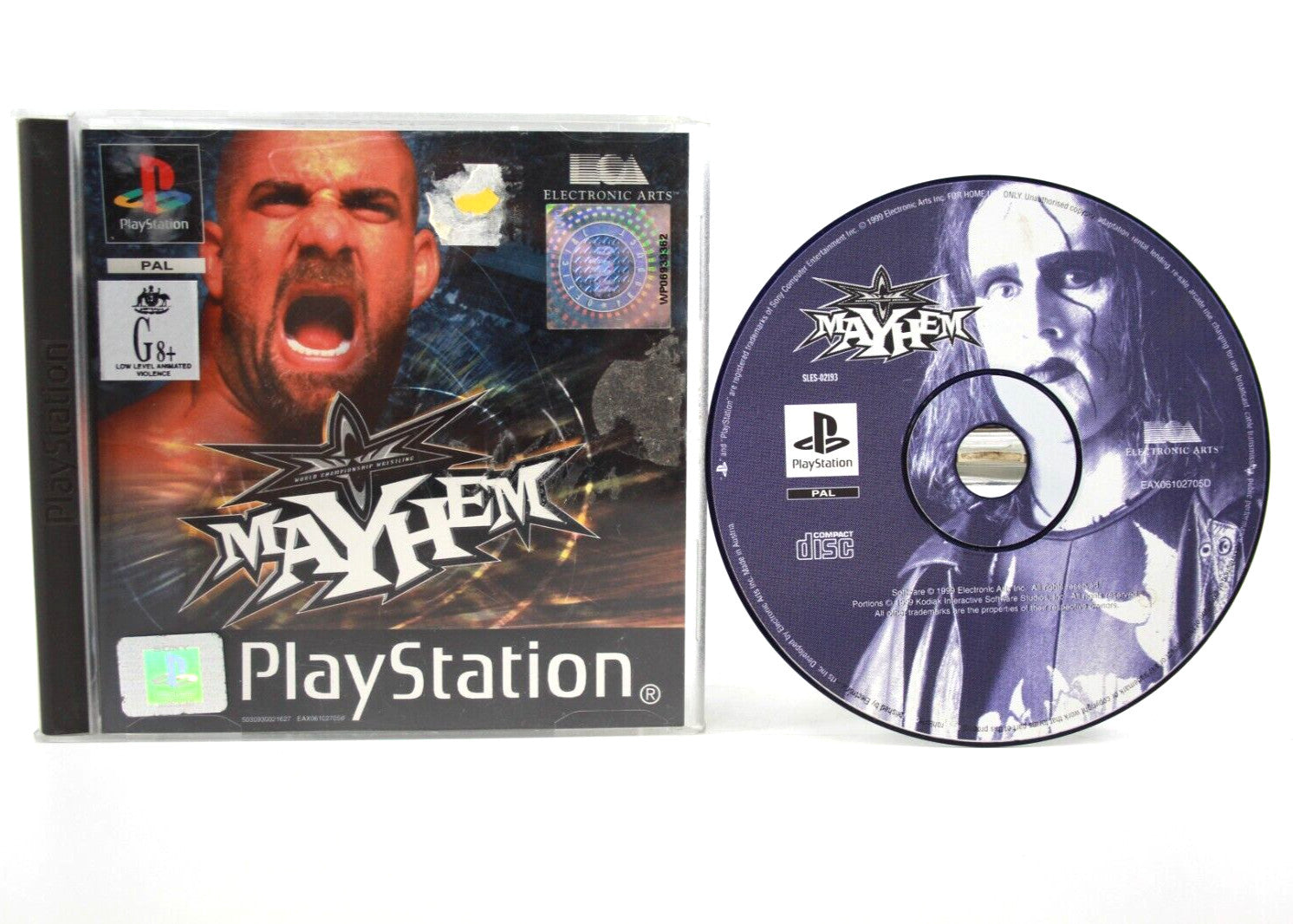 WCW Mayhem - PlayStation 1 (PS1) [PAL] - WITH WARRANTY
