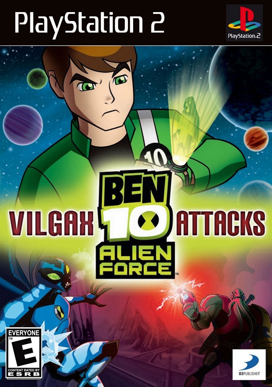 Ben 10 Alien Force: Vilgax Attacks (PS2) [PAL] - WITH WARRANTY