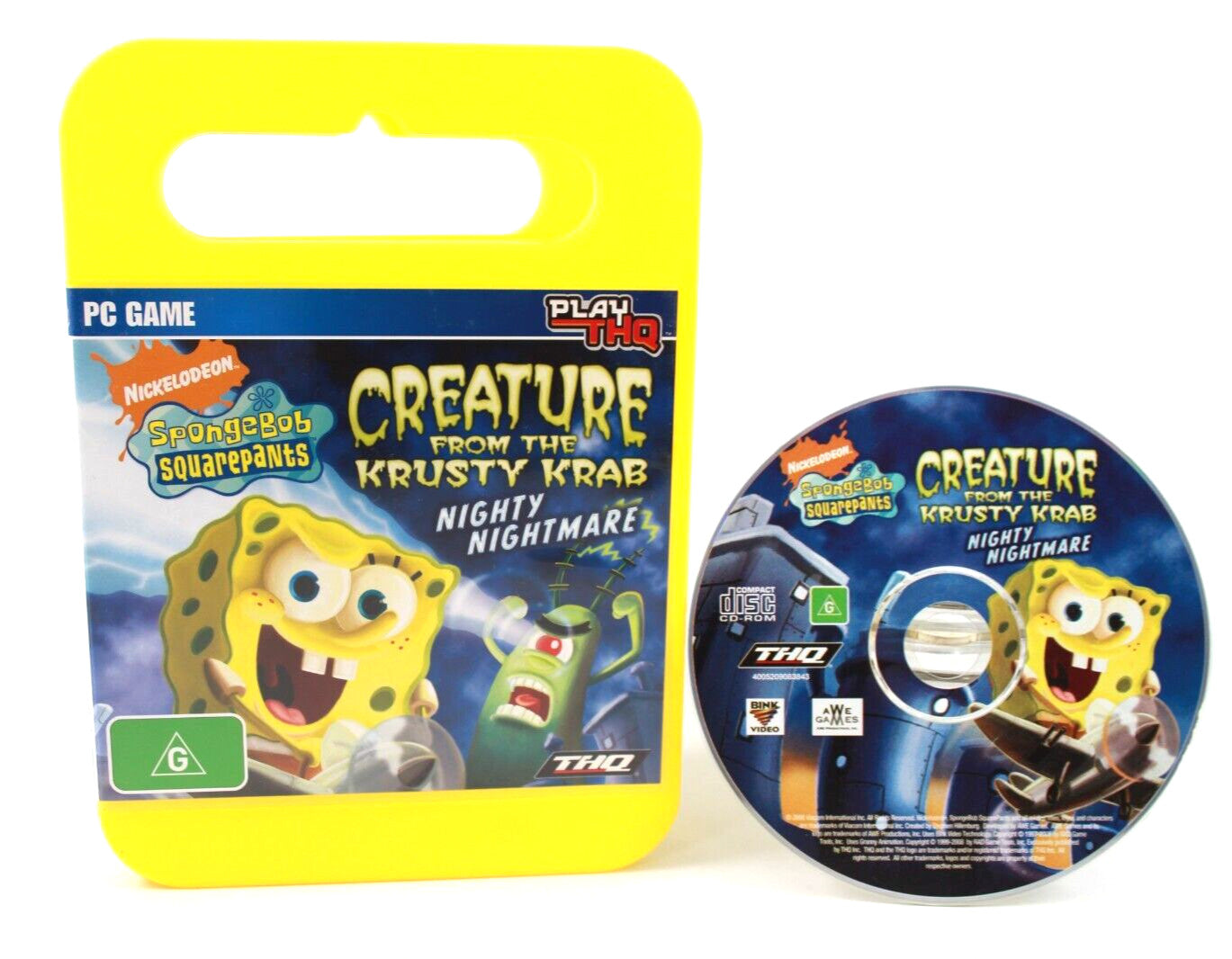 SpongeBob: Creature from the Krusty Krab - PC-DVD ROM [PAL] - WITH WARRANTY