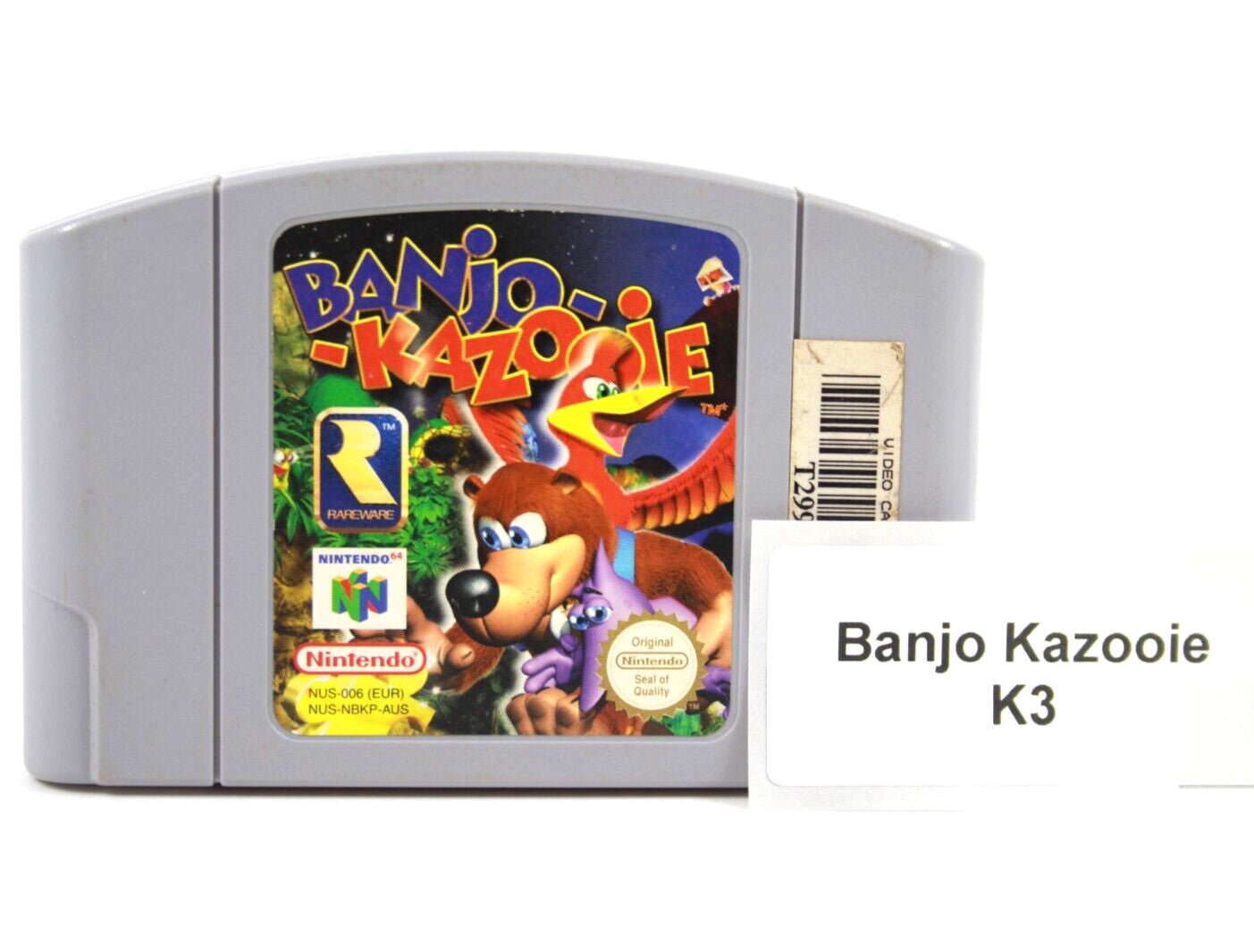 Banjo Kazooie [CART ONLY] - Nintendo 64 (N64) [PAL] - WITH WARRANTY