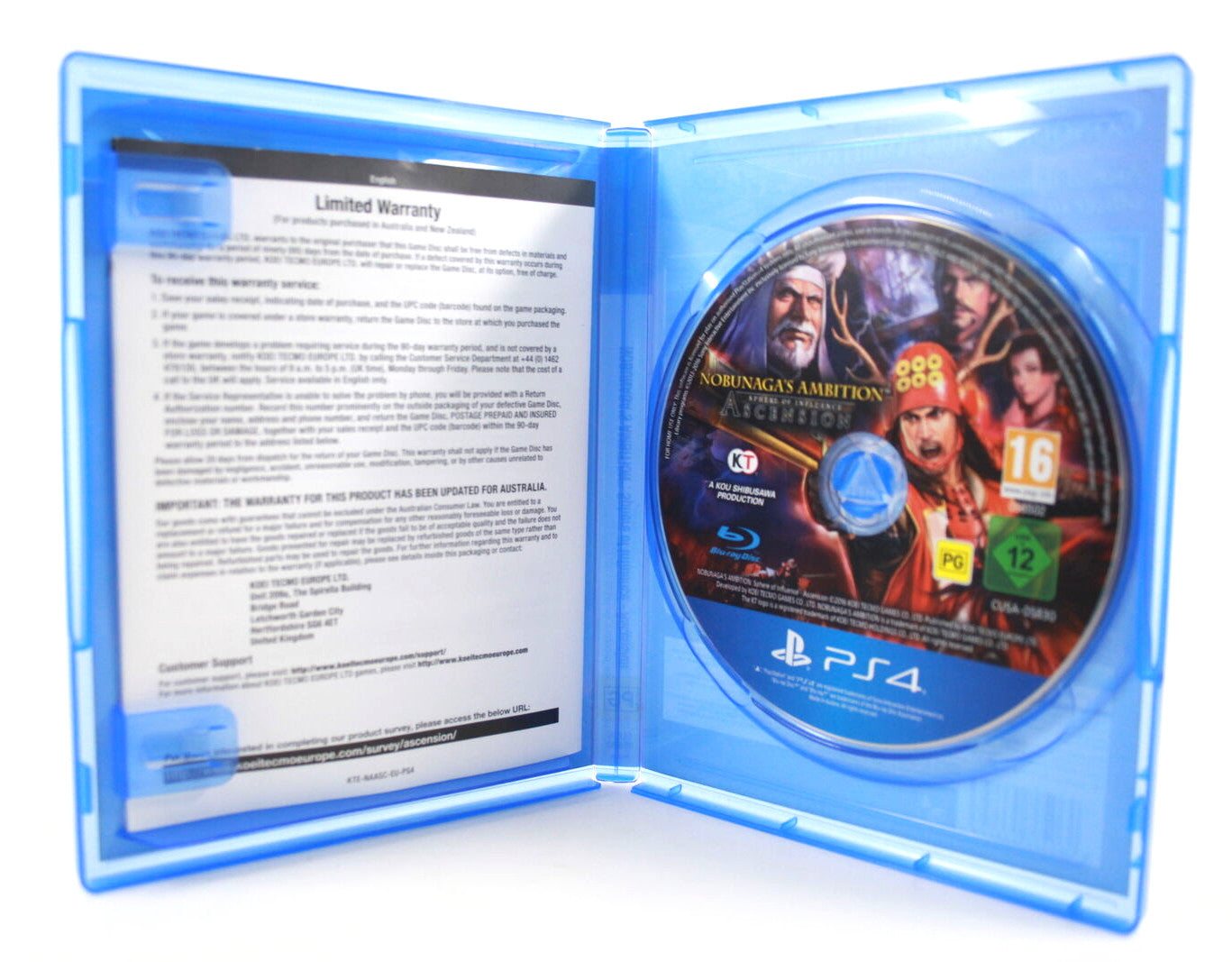 Nobunaga's Ambition: Sphere of Influence - Ascension (PS4) [PAL] - Nobunagas