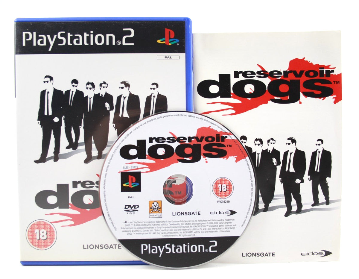 **MINT DISC** Reservoir Dogs (PS2) [PAL] - WITH WARRANTY [Black Label]