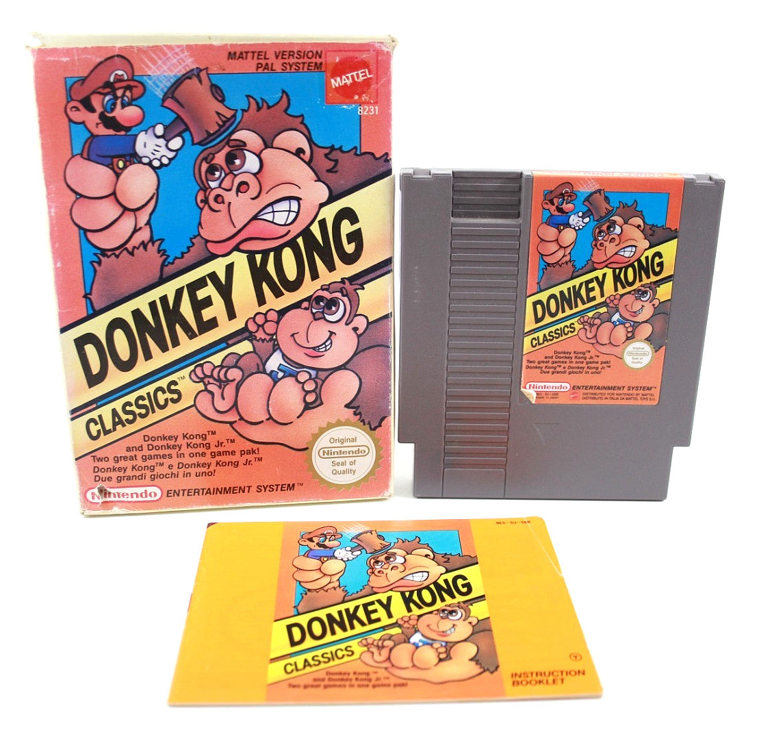 Donkey Kong Classics - Nintendo Entertainment System (NES) [PAL] - WITH WARRANTY