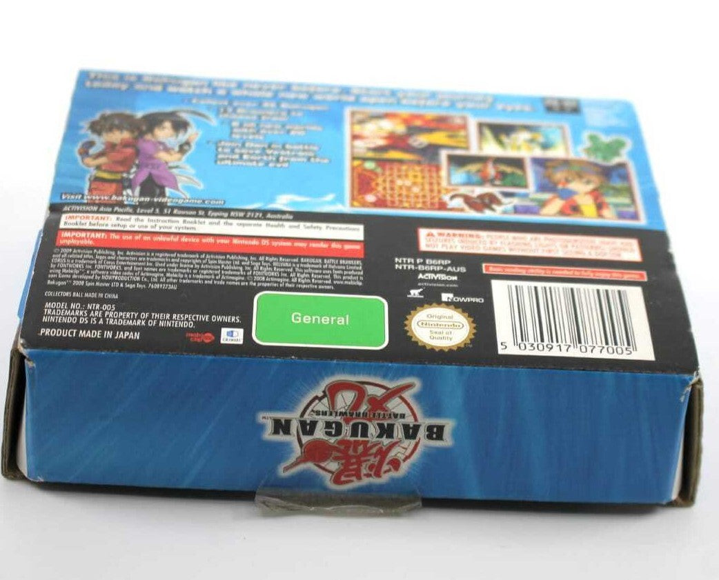 Bakugan Battle Brawlers DS Boxed Missing Toy/Collector Ball
