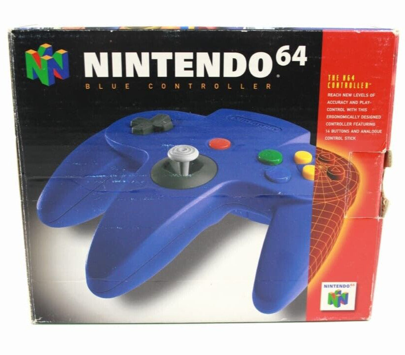 Nintendo 64 (N64) Controller Box [Blue] **BOX ONLY**