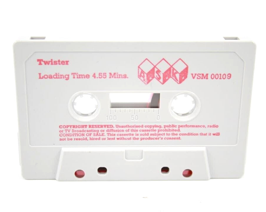 Twister - VIC 20 Cassette Tape BOXED - WITH WARRANTY